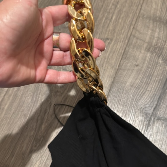 NWT black love chain keyhole dress - Picture 5 of 6